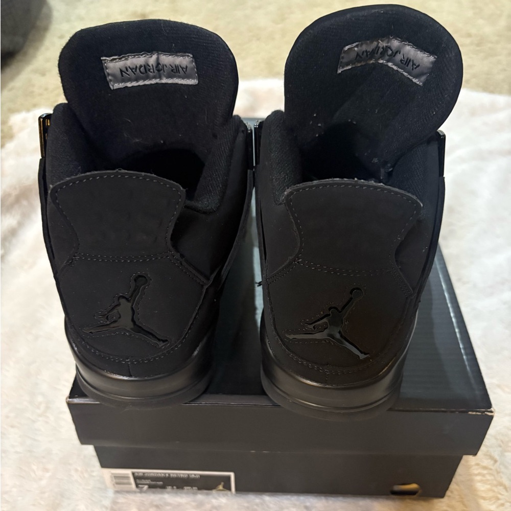 Jordan Men's Black High-Top Sneakers - Picture 8 of 10